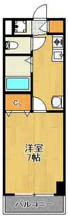 神奈川県横浜市港北区日吉5【マンション】の間取り