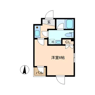 東京都中野区弥生町2【マンション】の間取り