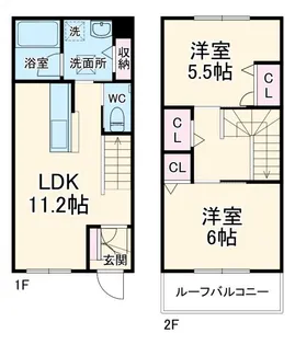 (仮称)我孫子市柴崎台4丁目計画A棟の間取り