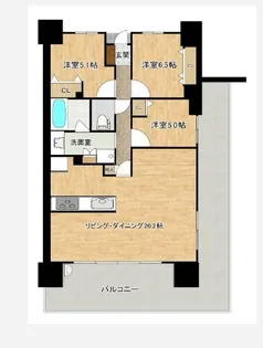 ライオンズマンション諫早ステーションスクエア【13階】の間取り