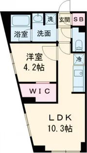 ウェルスクエア学芸大学II【3階】の間取り