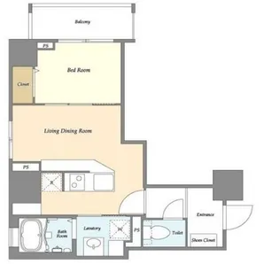 コンパルティア東長崎【9階】の間取り