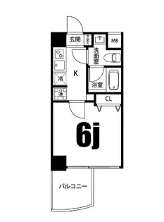 マーレ横浜白金【5階】の間取り