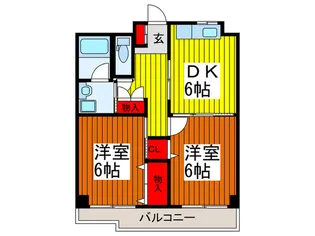ベルデュール【3階】の間取り