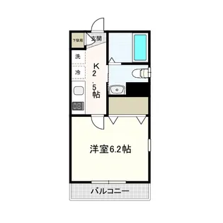 フォレストコート【2階】の間取り