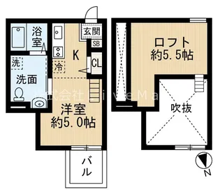 Marvel垂水山手(マーベルタルミヤマテ)【2階】の間取り