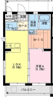 Vert -segashira-【5階】の間取り