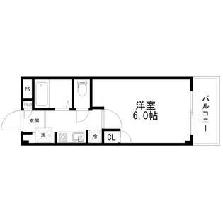 ノースフラット【2階】の間取り