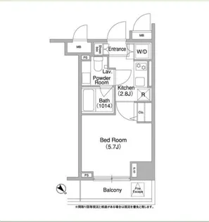コンフォリア両国DEUX【5階】の間取り