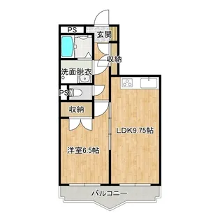 サンパティオ玉穂【5階】の間取り