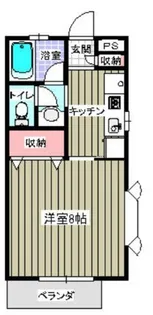 ハイツ寿【1階】の間取り