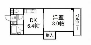 カースル2【2階】の間取り