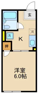 シティハイム音羽【1階】の間取り