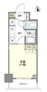 THEパームス学芸大学【2階】の間取り
