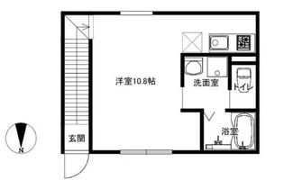 フォヴェアセンダイ【2階】の間取り