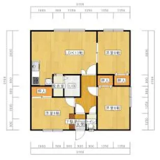 ハイツたかはし【1階】の間取り