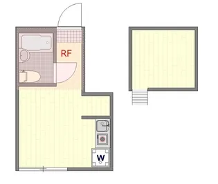 シャイニーソフト新宿御苑【1階】の間取り