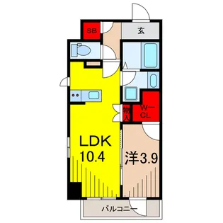 東和ビル本町【5階】の間取り