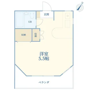 みやびハイツ【2階】の間取り