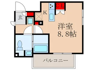 ORSUS NAKANO【4階】の間取り
