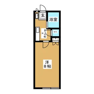 ヴェルドミール古川【2階】の間取り