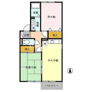 ヴェルドミール M【1階】の間取り