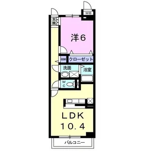 サンリット グローヴ【1階】の間取り