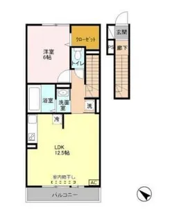 グランモア千歳烏山【2階】の間取り