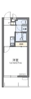 レオネクスト稲嶺【3階】の間取り