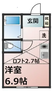 ヴィラ石神井公園【2階】の間取り
