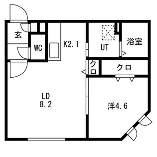 Prograce S19【1階】の間取り