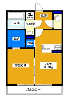 Grand-Deux -グランデュ-【3階】の間取り