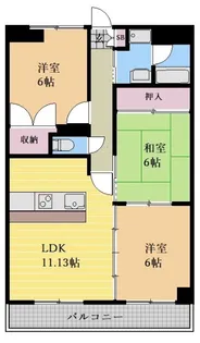 藤苑北山【4階】の間取り