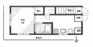 メゾンS【1階】の間取り