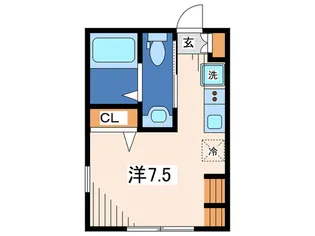 Noah`s NishiIkuta5【1階】の間取り