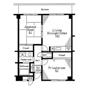 アダージオ21【3階】の間取り