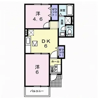 セレノ八島台【1階】の間取り