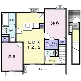 ルミエール【2階】の間取り