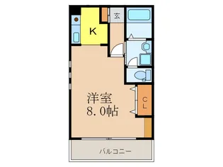 サン・グレート・ESAKA【6階】の間取り