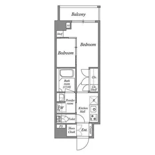 ACP Residence亀戸【5階】の間取り