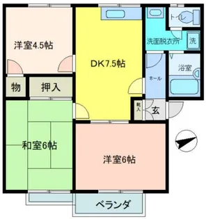 ファミリータウンA【1階】の間取り