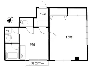 緑が丘グリーンヒルビル【2階】の間取り