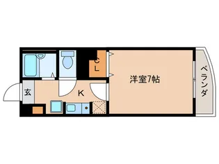 パティオ名駅西【3階】の間取り