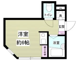 南千住ハウス【2階】の間取り