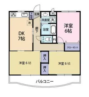 エミネンス久保【2階】の間取り