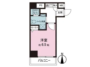 ニューライフ新宿参番館【9階】の間取り