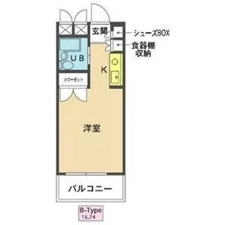 メゾン・ド・リヴァージュ【2階】の間取り