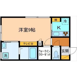 グランノア富山【2階】の間取り