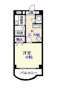 T.R.トリビュート【4階】の間取り