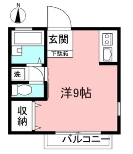 砧ハイツ【1階】の間取り